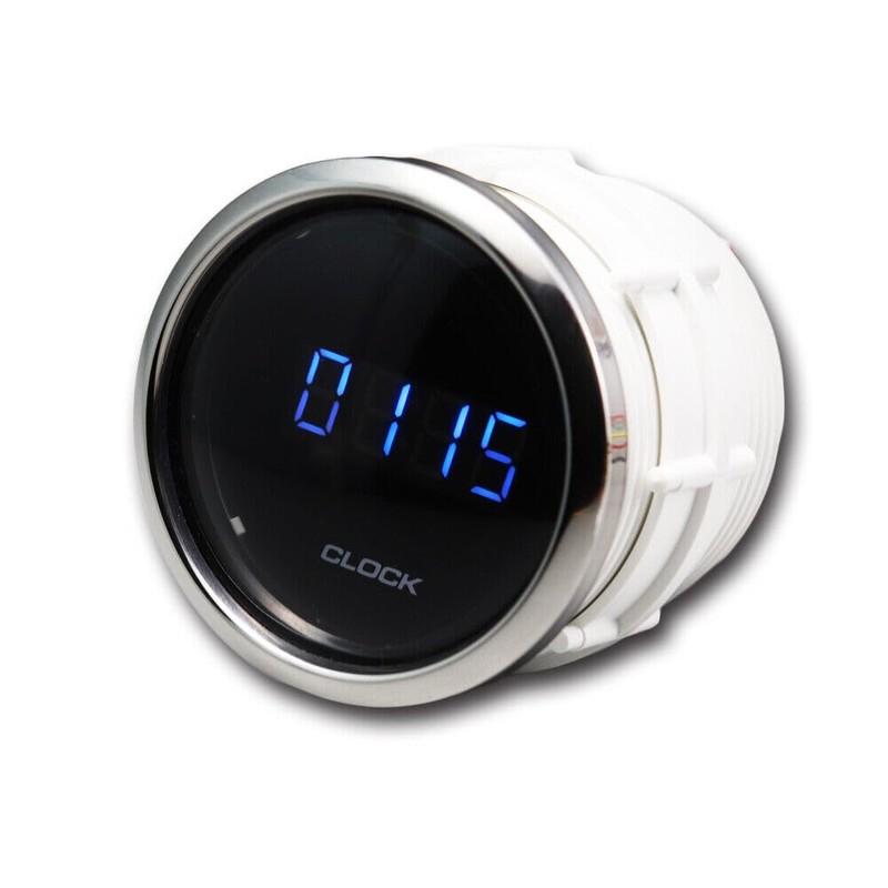 MOTOR METER RACING MGS Series 52mm 2-1/16" Digital Clock Gauge