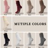 ZANZER (3 Pairs) Scrunch Pilates Grip Socks for Women, Yoga