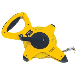 DW SitePro Fiberglass Long Measuring Tape: 100 ft. / 8ths Graduation (Black and