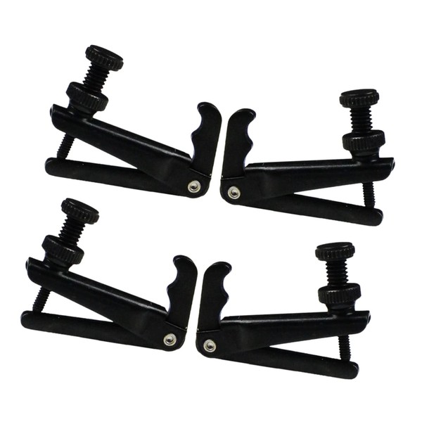 Mikinona Violin Strings Violin Strings 4pcs Brass Practical Tuner Violin