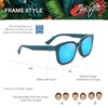 Maui Jim Honua AF Cat Eye Sunglasses, Matte Petrol Blue/Blue