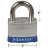 Masterlock 5UPLF Laminated Padlock with 1-1/2" Shackle