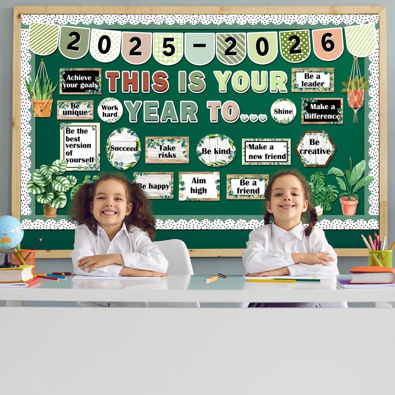 This is Your Year Bulletin Board Set Inspirational Classroom Decoration