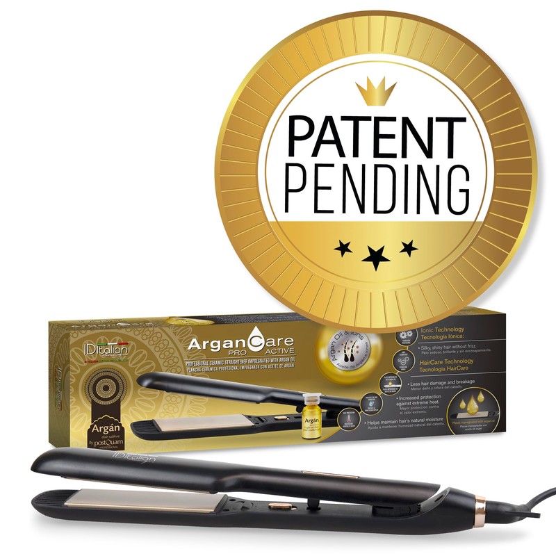 Plancha De Pelo Profesional Impregnada Con Aceite De Argán