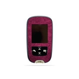 MightySkins Skin Compatible with Accu-Chek Guide - Pink Gravel | Protective, Durable, and Unique Vinyl Decal wrap Cover | Easy to Apply, Remove, and Change Styles | Made in The USA
