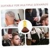 Mikinona Professional Barber Neck Duster Brush Handle Hairdressing Tool for