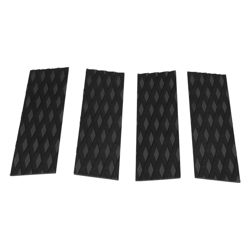4pcs EVA Surfboard Deck Traction Pads Non Slip Surf Deck