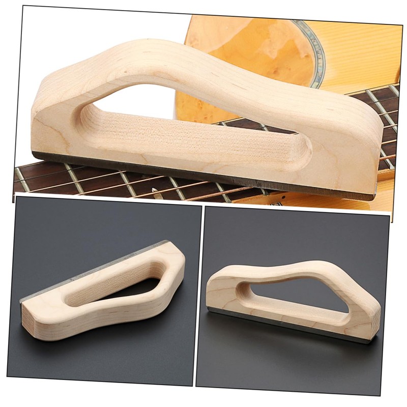 Mikinona Guitar Fret Polishing Kit Guitar Radius Sanding Block Luthier