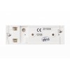 HUBER Surface-Mounted Door Bell Push 1 Gang Made of Polystyrene