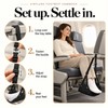 Adjustable Airplane Footrest for Travel – Lightweight Hanging Foot Hammock