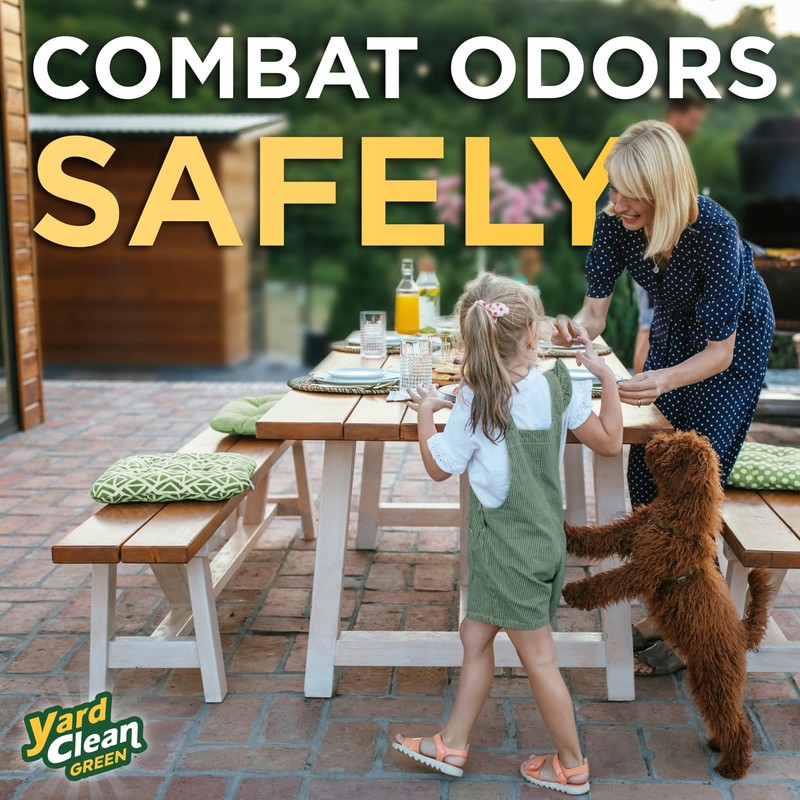 Urine OFF Yard Clean Green Yard and Kennel Odor Eliminator