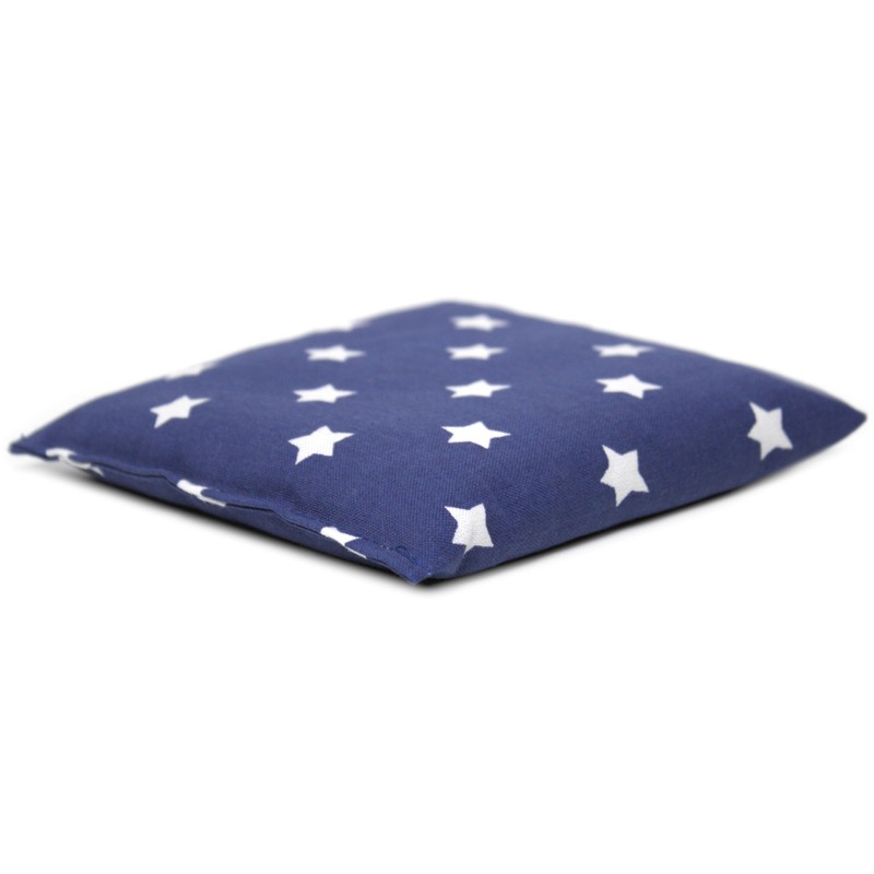 Rapeseed Cushion 12 x 12 cm Stars Blue - Heat