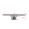 Rectangle Stainless Steel Floor Drain Bathroom Shower Drain Protector Kitchen