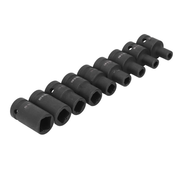 9 Pieces Tap Socket Set, Wrench Tap Socket, 1/2 Inch
