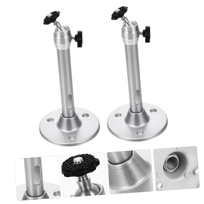 LABRIMP 2pcs Projector Ceiling Mount Bracket Aluminum Alloy Mini Projector