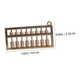 Operitacx Schmuckanhänger – Abakus-schlüsselanhänger Für Papa Mama Geburtstagsgeschenk