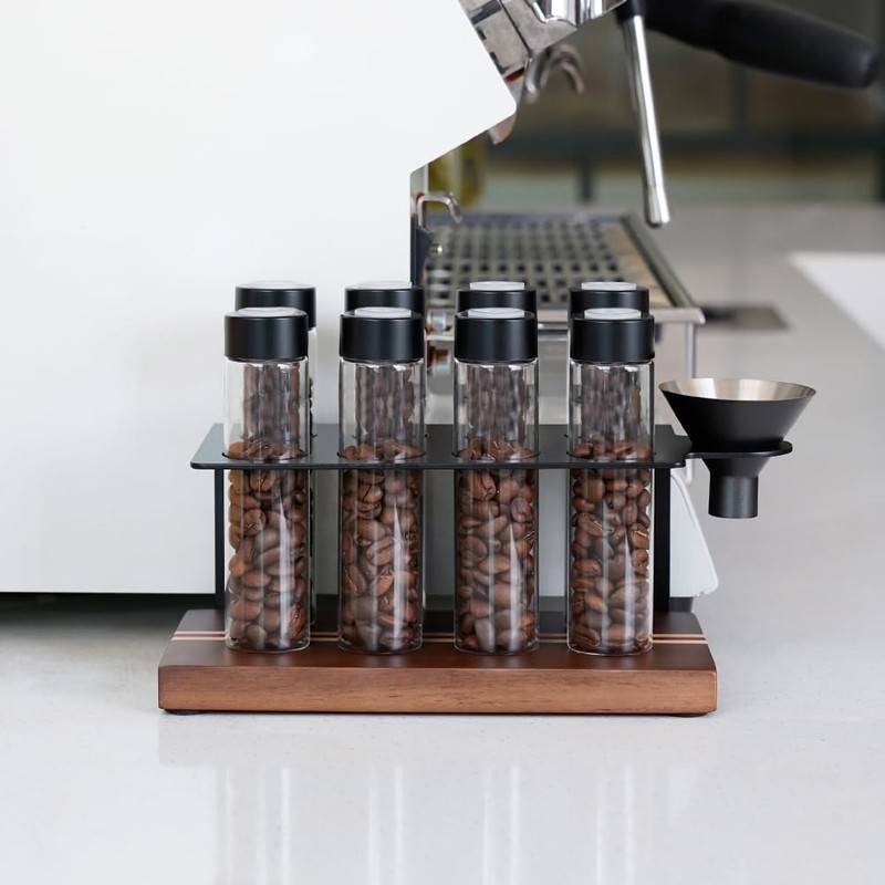 watchget Single Dose Coffee Storage Tubes 10 Pcs Dosing Glass