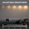 LED Puck Lights with Remote Control, Under Cabinet Lighting Stick