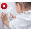 Outlet Plug Covers (36 Pack) Ultra Clear Child Proof Electrical