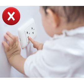 Outlet Plug Covers (36 Pack) Ultra Clear Child Proof Electrical Protector Safety Caps Electrical Socket Covers by Jackshadow