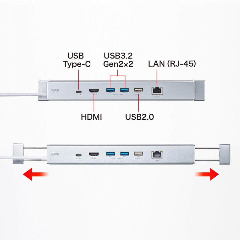 Sanwa Supply USB-3HSS6S Surface Docking Station