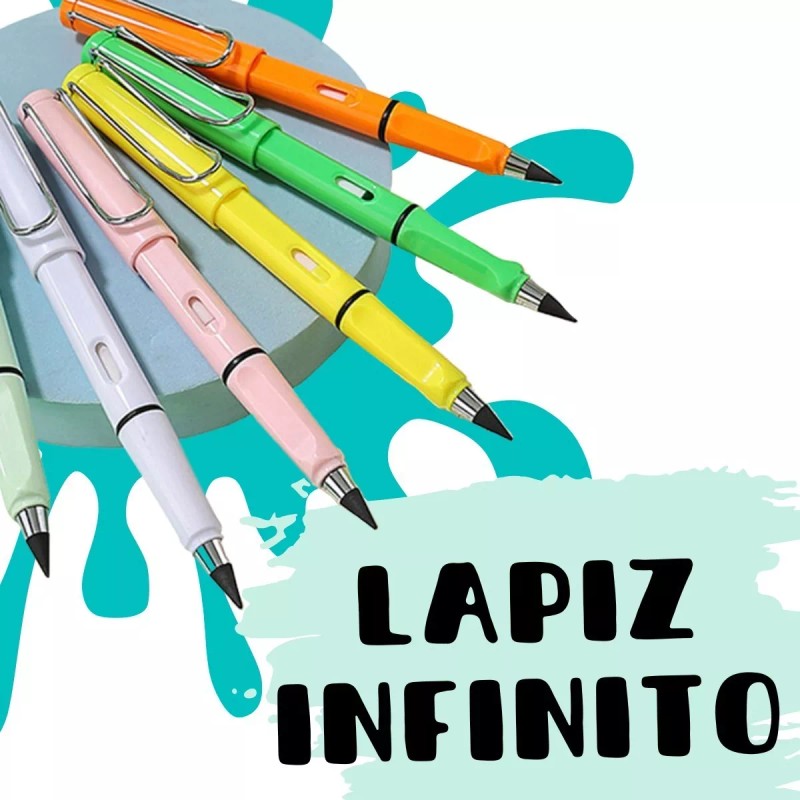 Veraly Lápiz Infinito Lapicero Mágico Portátil Reutilizable