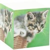 4A Sticky Note Cube, 2.87 x 2.87 in, Cat Printed