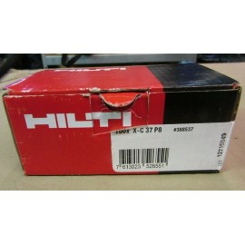 HILTI 100 ct X-C 37 P8 Premium Concrete Nail FASTENER 388537 Wall/FormWork 1-1/2