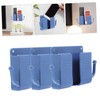 TEHAUX 3pcs Tv Remote Holder Wall Mount Phone Holder Bed