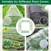 Garden Hoops for Raised beds, 10 Sets DIY Rust-Free Garden