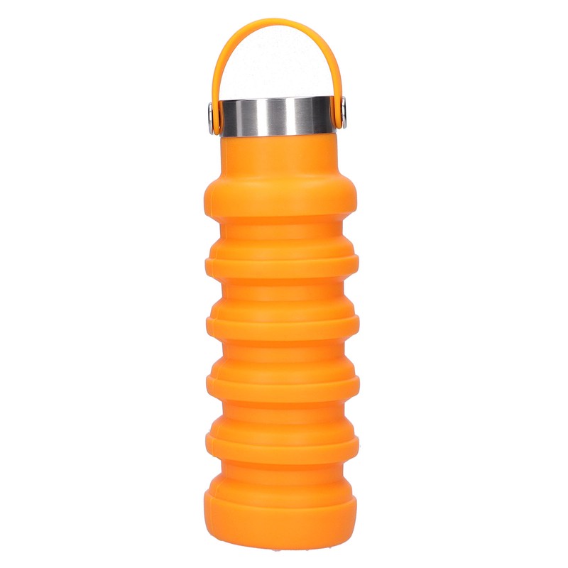 500ml Collapsible Water Bottle Foldable Cup Portable Outdoor Travel Sports