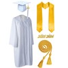 MyGradDay Unisex Matte Graduation Cap and Gown 2024 & 2025