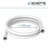 SCHÜTTE 63878 1.5 m Shower Hose with Twist Protection Shower