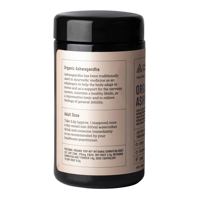Evolution Botanicals Organic Ashwagandha, 100g