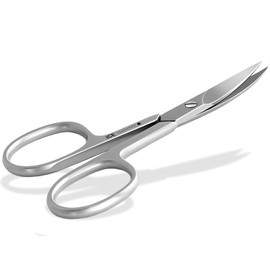 Curved Nail Scissors with Sharp and Precise Cutting Surface Stainless Steel Manicure Pedicure Scissors for Cutting Fingernails and Toenails 9.5 cm
