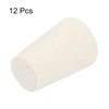 sourcing map Rubber Conical Plugs 11 mm to 15 mm