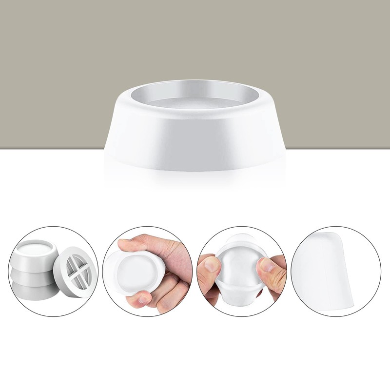 Rubber Feet Pad for Washing Machine Anti-vibration 4 PCS for