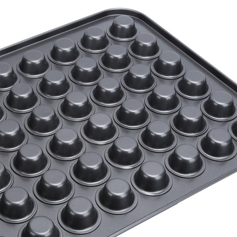 48Cup NonStick Mini Round Cupcake Pan Tray Baking Mould Bakeware