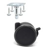 Design61 Set of 4 Universal Furniture Castors with Brake Swivel