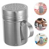 SHOWERORO 127Holes Stainless Steel Powdered Sugar Shaker with Comfortable Handle