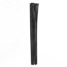 ZipTie.com 36-inch Black Multi-Purpose Cable Tie, 175-lb Tensile Strength, UL Listed, 25-Pack