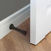 Design House Spring Door Stop Wall Protector with Rubber Tip