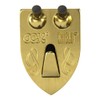 OOK 55005 Picture Hangers, Art Hangers, Shield Design, Brass, Reusable