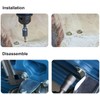 Utoolmart 1/4" Quick-Change Hex Shank 7mm Nut Setter Driver Drill