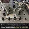 12 Pcs 5/8" x 2" Welding Table Locating Pins, Quick