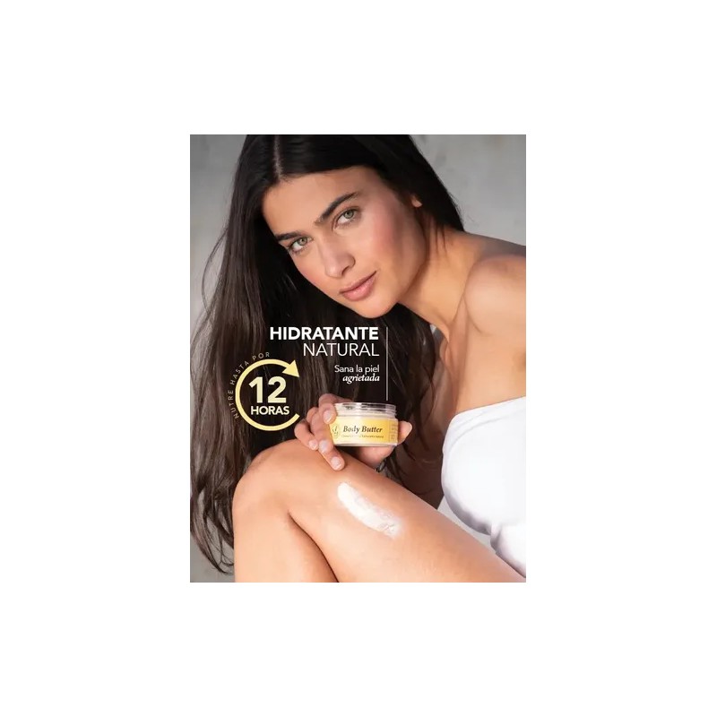 Body Butter Crema Corporal Ultra Hidratante Mirra Cera Abeja
