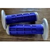 MOO YAMAHA BLUE HANDGRIPS, GRIPS, WR426F, TTR125, TTR230, TTR250, TW200,