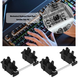 Micro Traders 7Pcs 2U Stabilizers & 1Pcs 6.25U Stabilizer Replacement Mechanical Keyboard Stabilizers Plate Mount Stabilizers Keyboard Accessories