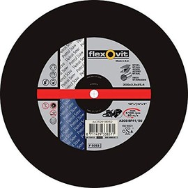 Flexovit 66252920154 Large Diameter Discs Petrol Machines A 30 S-BF41/80 Specification 356mm D x 4mm D x 20mm W (Pack of 10)