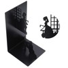 Wrought Iron Figure Book Stand Readers Book Stand Bookshelf Ornaments